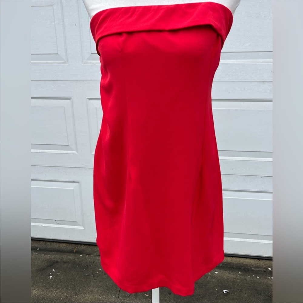 Princess Polly tub top red romper short size 8